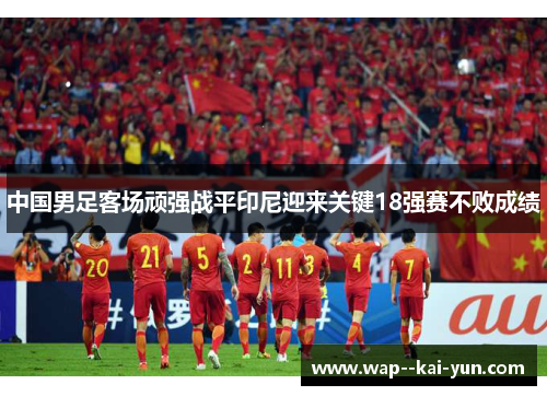中国男足客场顽强战平印尼迎来关键18强赛不败成绩 中国男足客场顽强战平印尼迎来关键18强赛不败成绩